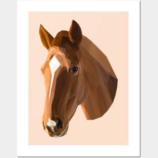 Low Poly Horse Posters and Art